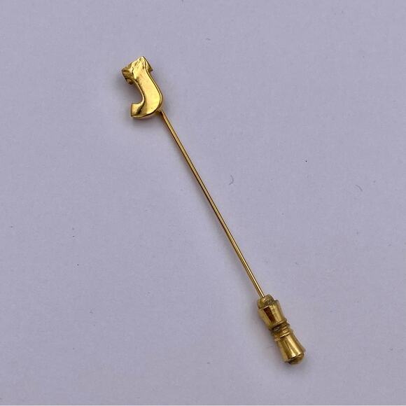 TRIFARI Vintage J Initial Letter Stick Pin - Picture 5 of 8